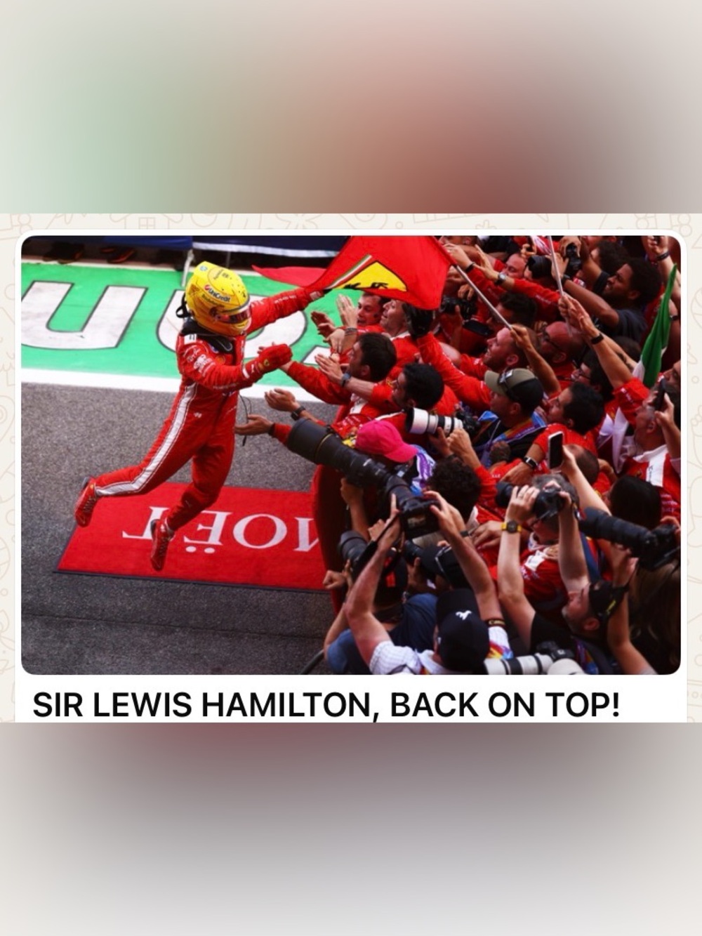 F1 Ferrari Cap - Picture 10 of 10